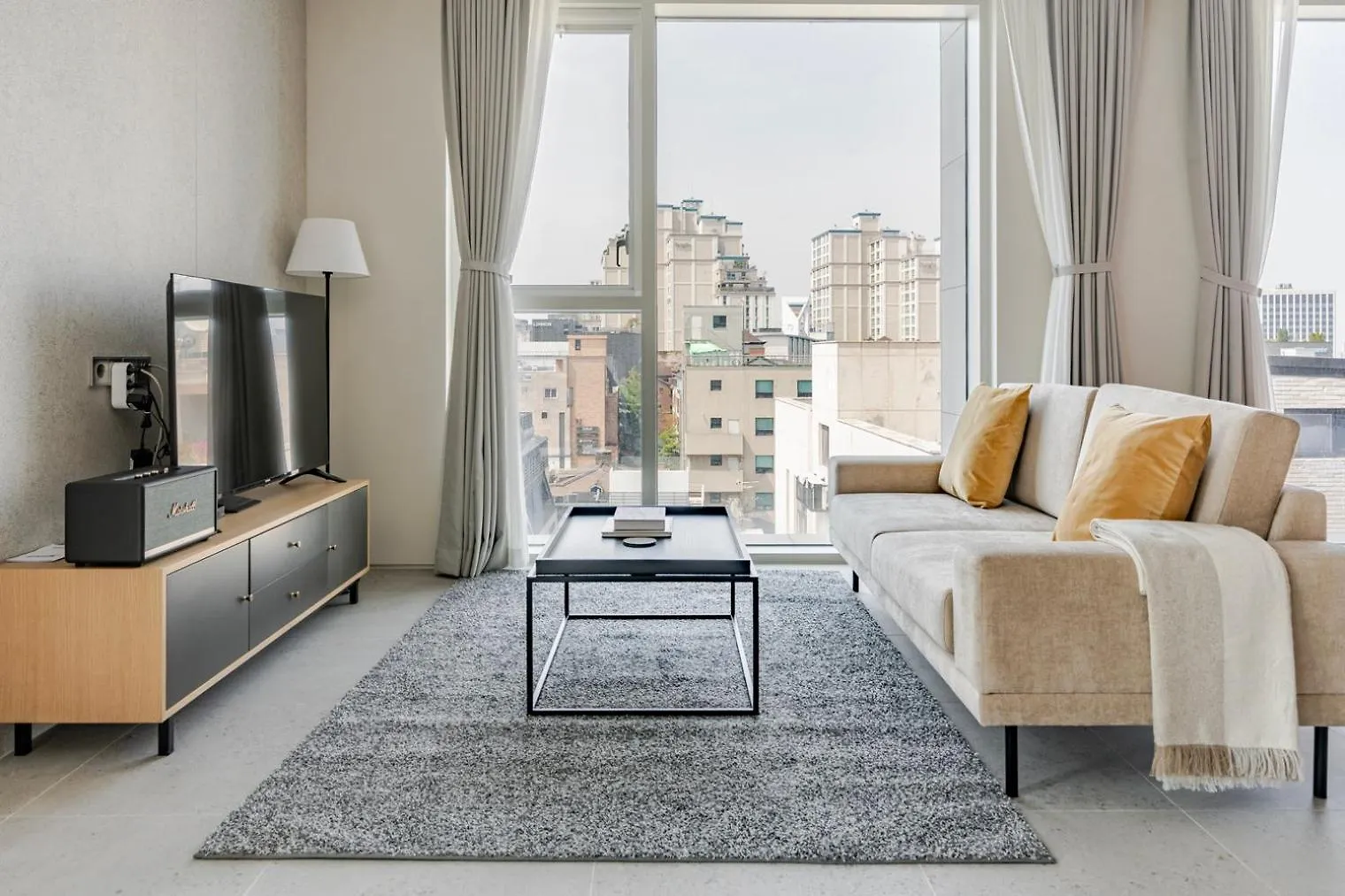 דירה סיאול Blueground Id14 Nonhyeon City View Ac Sel-14